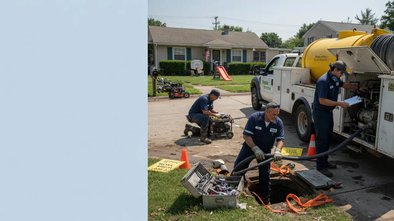 Septic Tank Pumping in Shock, WV near me